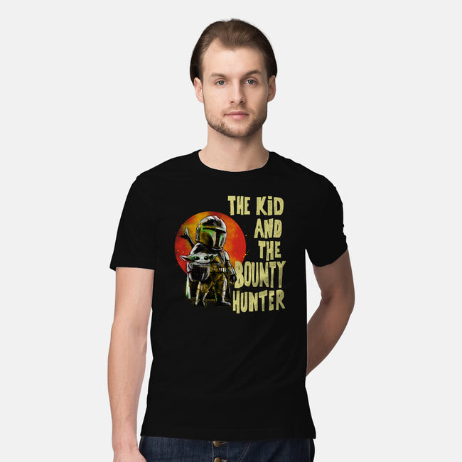 The Kin And The Bounty Hunter-Mens-Premium-Tee-kharmazero
