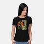 The Kin And The Bounty Hunter-Womens-Basic-Tee-kharmazero