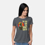 The Kin And The Bounty Hunter-Womens-Basic-Tee-kharmazero