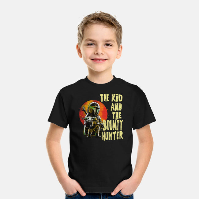 The Kin And The Bounty Hunter-Youth-Basic-Tee-kharmazero