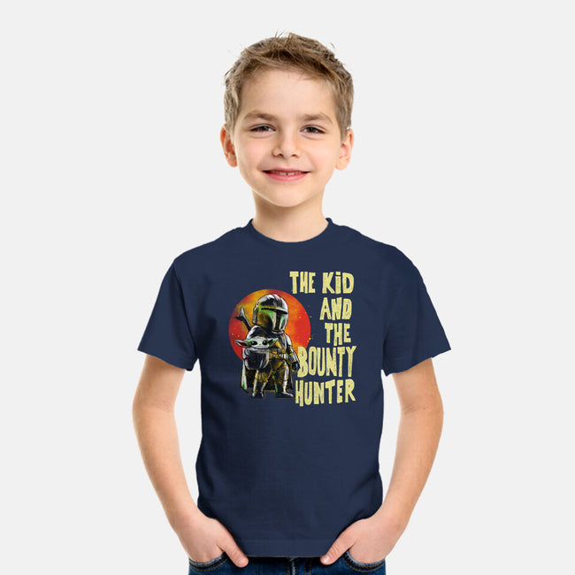 The Kin And The Bounty Hunter-Youth-Basic-Tee-kharmazero