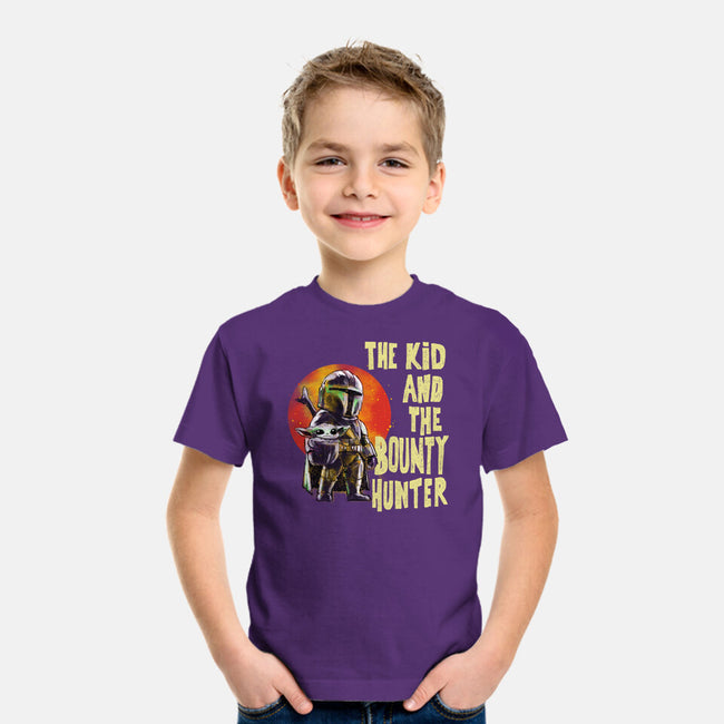 The Kin And The Bounty Hunter-Youth-Basic-Tee-kharmazero