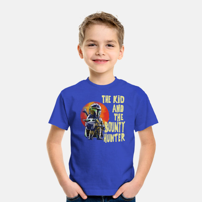 The Kin And The Bounty Hunter-Youth-Basic-Tee-kharmazero