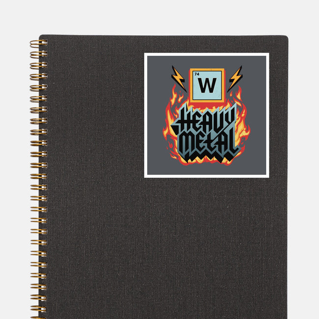 Heavy Metal Nerd-None-Glossy-Sticker-alfbocreative