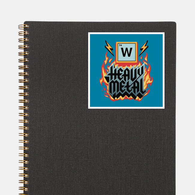 Heavy Metal Nerd-None-Glossy-Sticker-alfbocreative