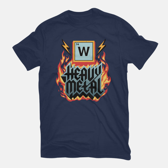 Heavy Metal Nerd-Womens-Fitted-Tee-alfbocreative