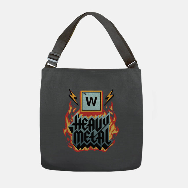 Heavy Metal Nerd-None-Adjustable Tote-Bag-alfbocreative