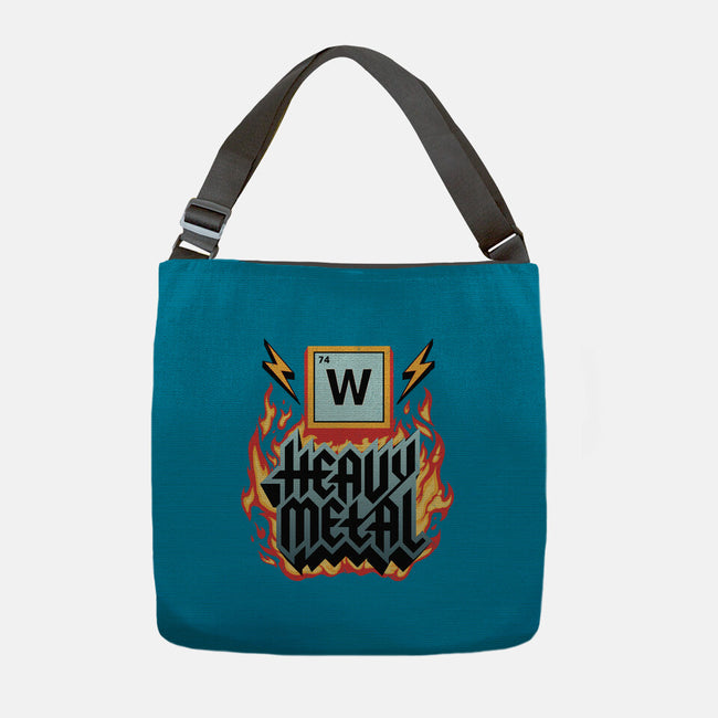 Heavy Metal Nerd-None-Adjustable Tote-Bag-alfbocreative