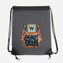 Heavy Metal Nerd-None-Drawstring-Bag-alfbocreative