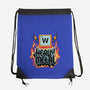 Heavy Metal Nerd-None-Drawstring-Bag-alfbocreative