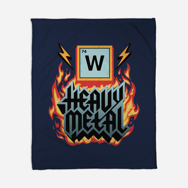 Heavy Metal Nerd-None-Fleece-Blanket-alfbocreative