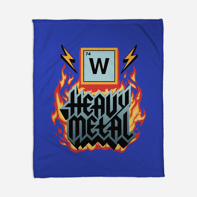Heavy Metal Nerd-None-Fleece-Blanket-alfbocreative