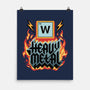Heavy Metal Nerd-None-Matte-Poster-alfbocreative