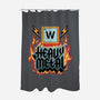 Heavy Metal Nerd-None-Polyester-Shower Curtain-alfbocreative
