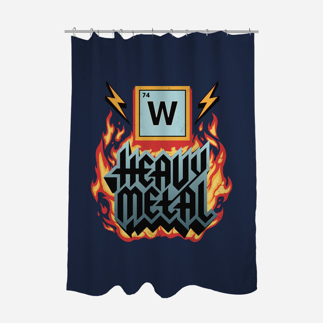 Heavy Metal Nerd-None-Polyester-Shower Curtain-alfbocreative