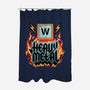 Heavy Metal Nerd-None-Polyester-Shower Curtain-alfbocreative