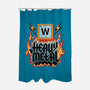Heavy Metal Nerd-None-Polyester-Shower Curtain-alfbocreative