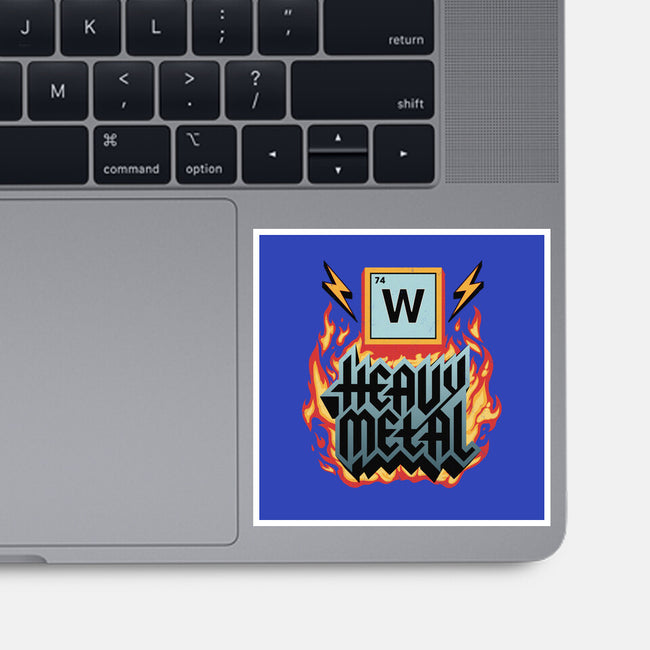 Heavy Metal Nerd-None-Glossy-Sticker-alfbocreative