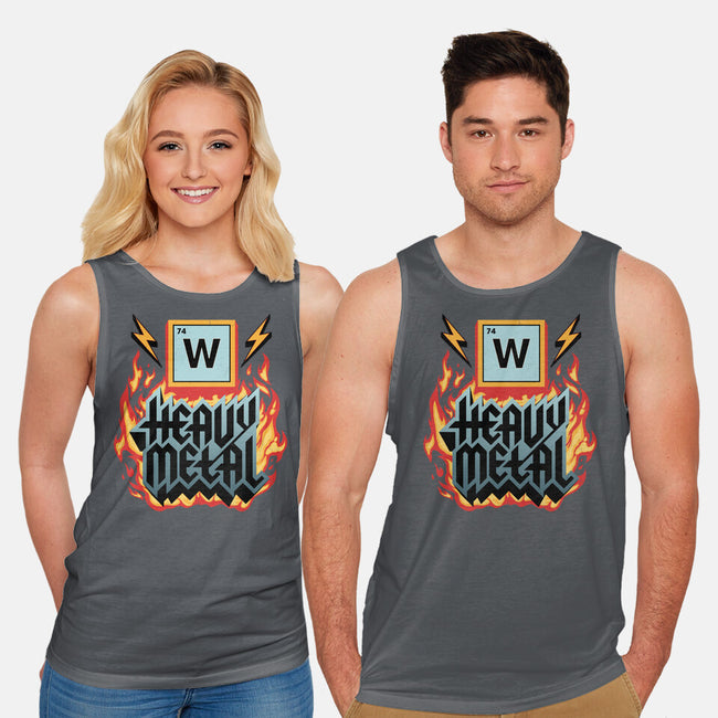 Heavy Metal Nerd-Unisex-Basic-Tank-alfbocreative