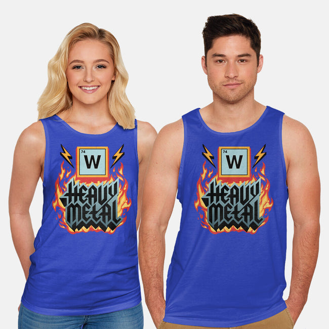 Heavy Metal Nerd-Unisex-Basic-Tank-alfbocreative