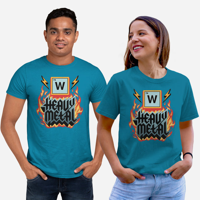 Heavy Metal Nerd-Unisex-Basic-Tee-alfbocreative