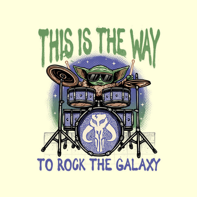Rock The Galaxy-None-Fleece-Blanket-glitchygorilla