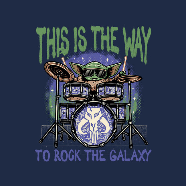 Rock The Galaxy-None-Fleece-Blanket-glitchygorilla