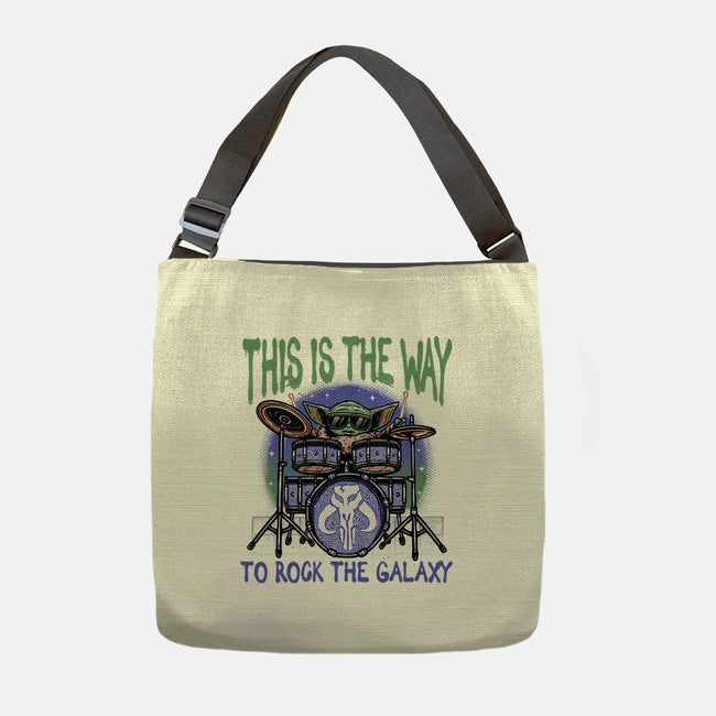 Rock The Galaxy-None-Adjustable Tote-Bag-glitchygorilla