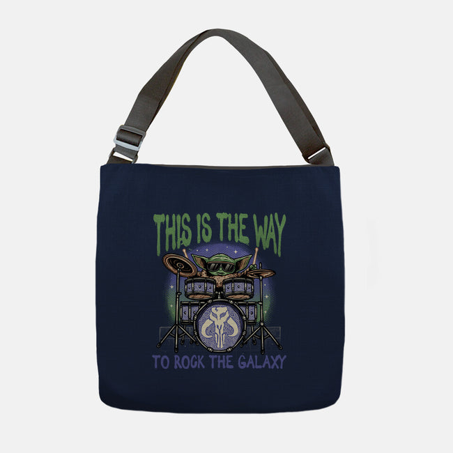 Rock The Galaxy-None-Adjustable Tote-Bag-glitchygorilla