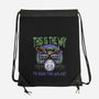 Rock The Galaxy-None-Drawstring-Bag-glitchygorilla