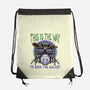 Rock The Galaxy-None-Drawstring-Bag-glitchygorilla