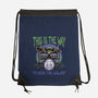 Rock The Galaxy-None-Drawstring-Bag-glitchygorilla