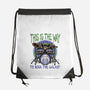 Rock The Galaxy-None-Drawstring-Bag-glitchygorilla