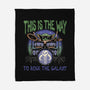 Rock The Galaxy-None-Fleece-Blanket-glitchygorilla