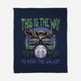 Rock The Galaxy-None-Fleece-Blanket-glitchygorilla