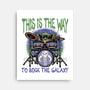 Rock The Galaxy-None-Stretched-Canvas-glitchygorilla