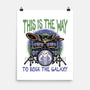 Rock The Galaxy-None-Matte-Poster-glitchygorilla