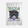 Rock The Galaxy-None-Polyester-Shower Curtain-glitchygorilla