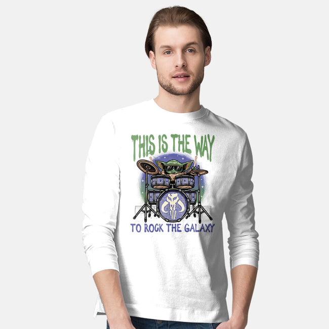 Rock The Galaxy-Mens-Long Sleeved-Tee-glitchygorilla