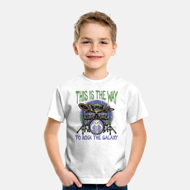 Rock The Galaxy-Youth-Basic-Tee-glitchygorilla