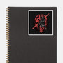 Red Is The Color Of Vengeance-None-Glossy-Sticker-glitchygorilla