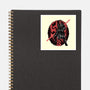 Red Is The Color Of Vengeance-None-Glossy-Sticker-glitchygorilla