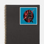 Red Is The Color Of Vengeance-None-Glossy-Sticker-glitchygorilla