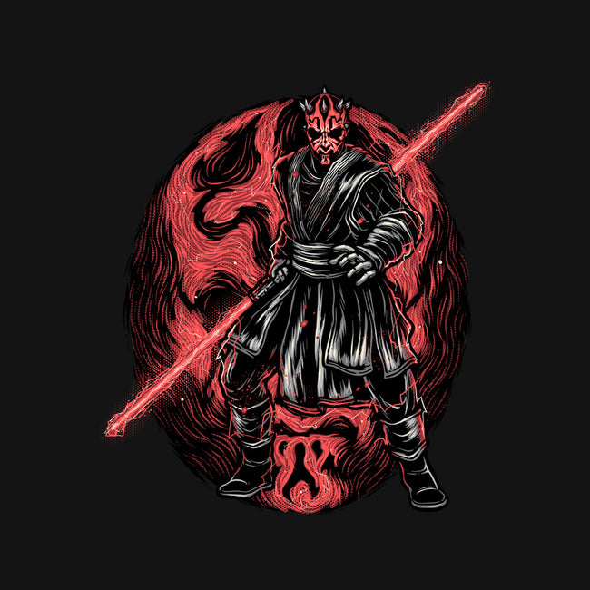 Red Is The Color Of Vengeance-None-Polyester-Shower Curtain-glitchygorilla