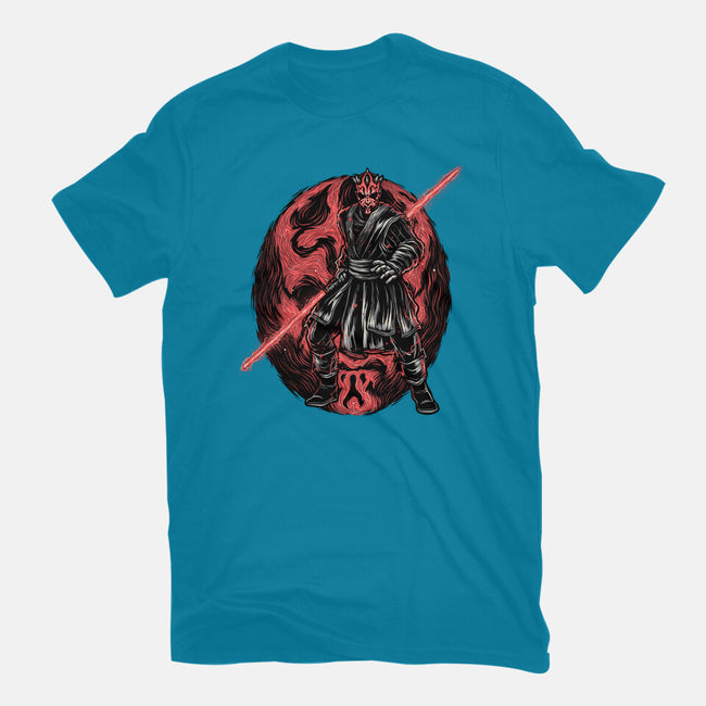 Red Is The Color Of Vengeance-Unisex-Basic-Tee-glitchygorilla