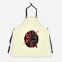 Red Is The Color Of Vengeance-Unisex-Kitchen-Apron-glitchygorilla