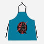 Red Is The Color Of Vengeance-Unisex-Kitchen-Apron-glitchygorilla