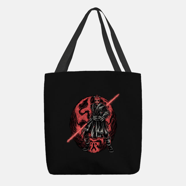 Red Is The Color Of Vengeance-None-Basic Tote-Bag-glitchygorilla