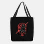 Red Is The Color Of Vengeance-None-Basic Tote-Bag-glitchygorilla