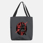 Red Is The Color Of Vengeance-None-Basic Tote-Bag-glitchygorilla